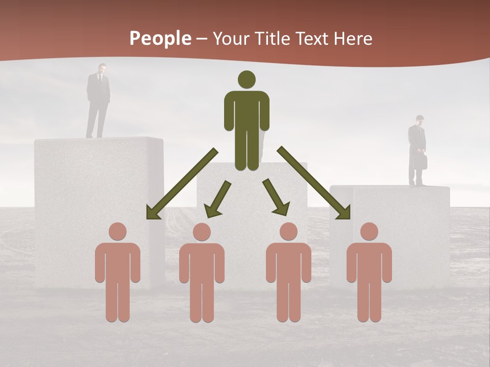 Career Group Excel PowerPoint Template