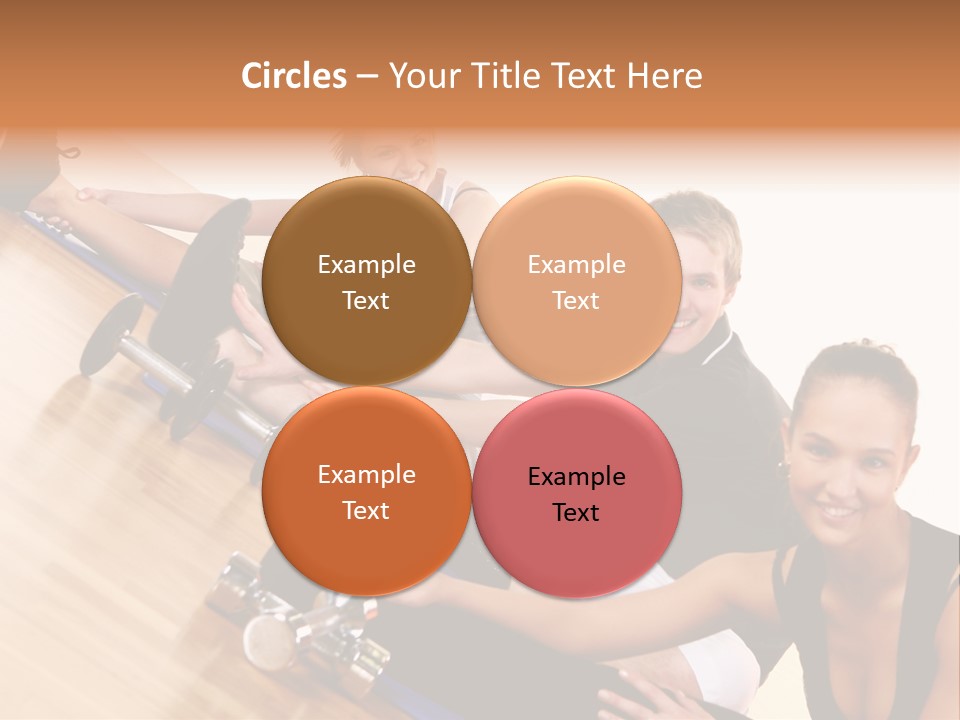 Pretty Ball Healthy PowerPoint Template