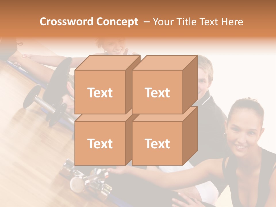 Pretty Ball Healthy PowerPoint Template
