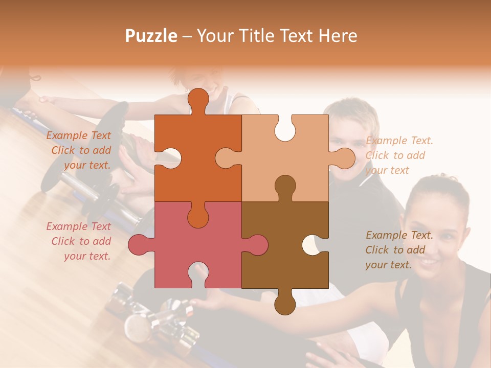 Pretty Ball Healthy PowerPoint Template