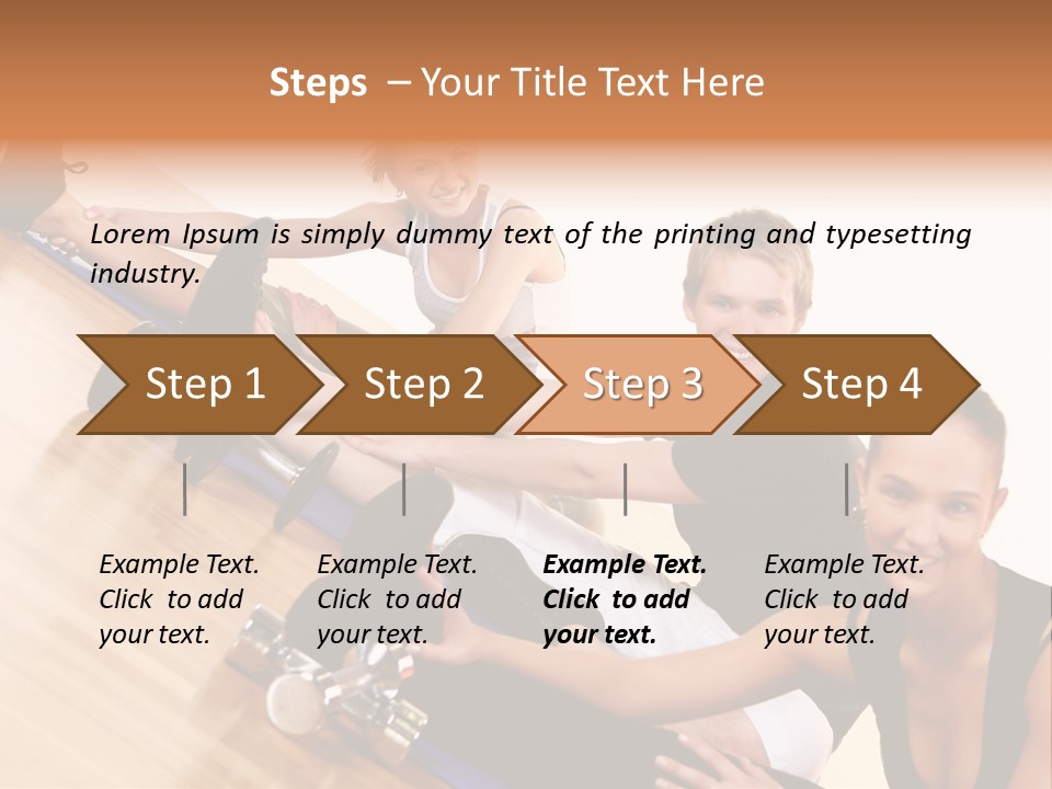 Pretty Ball Healthy PowerPoint Template