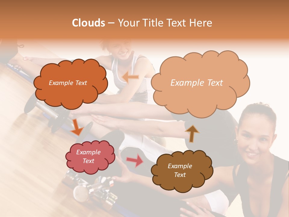 Pretty Ball Healthy PowerPoint Template