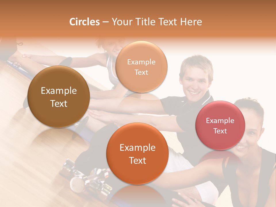 Pretty Ball Healthy PowerPoint Template