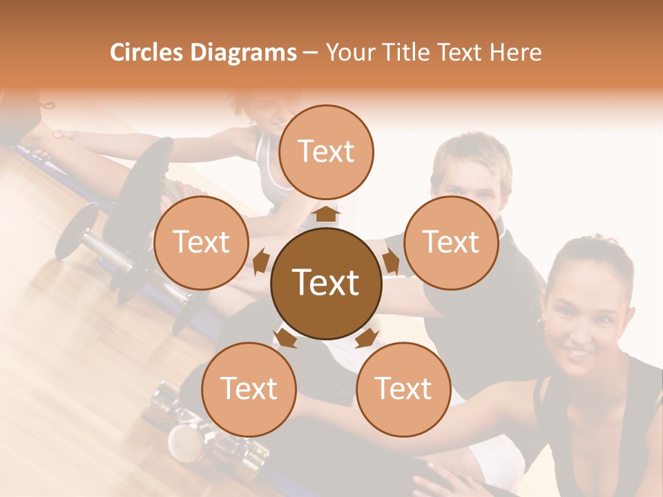Pretty Ball Healthy PowerPoint Template