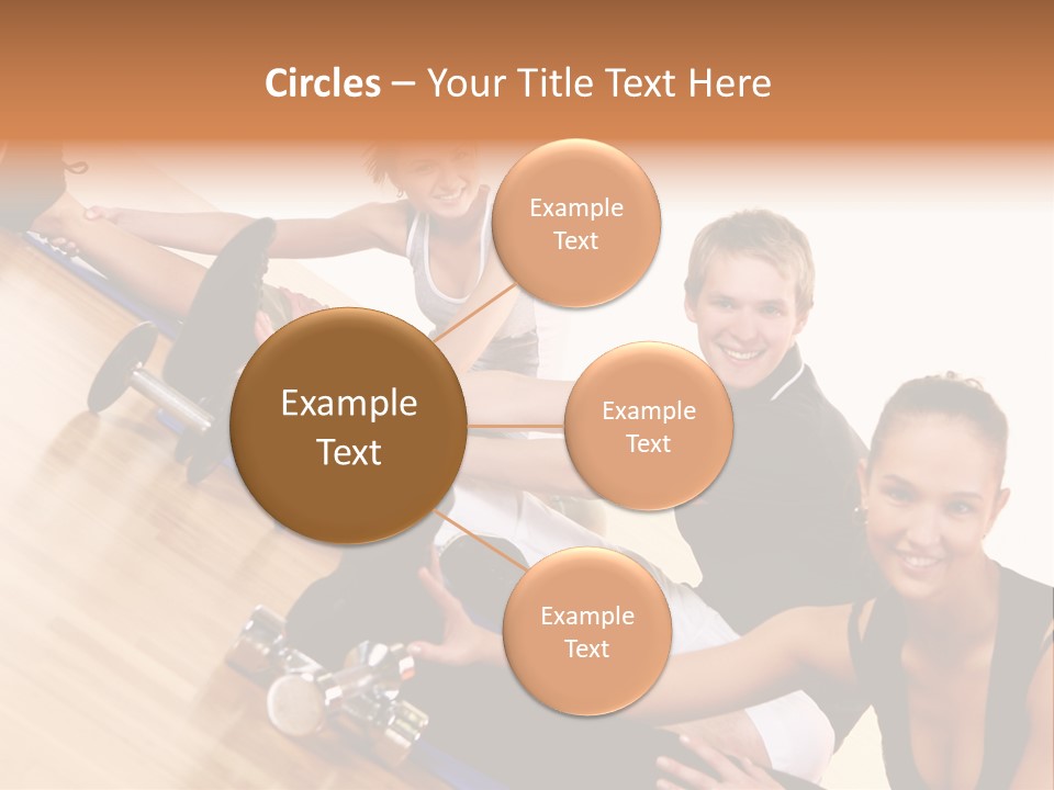 Pretty Ball Healthy PowerPoint Template