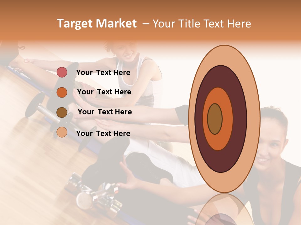 Pretty Ball Healthy PowerPoint Template