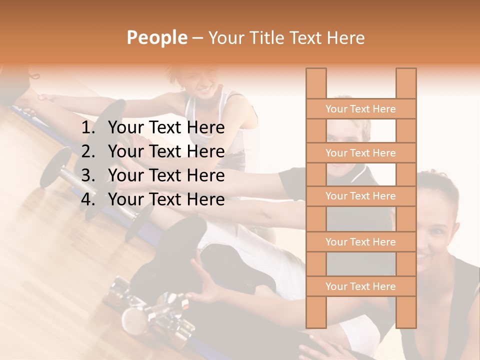Pretty Ball Healthy PowerPoint Template