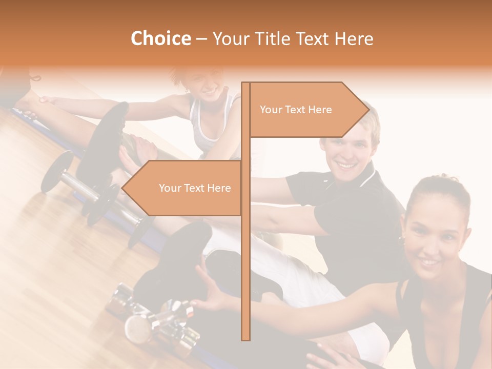 Pretty Ball Healthy PowerPoint Template