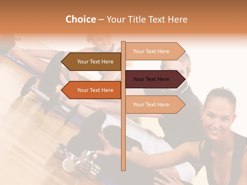 Pretty Ball Healthy PowerPoint Template