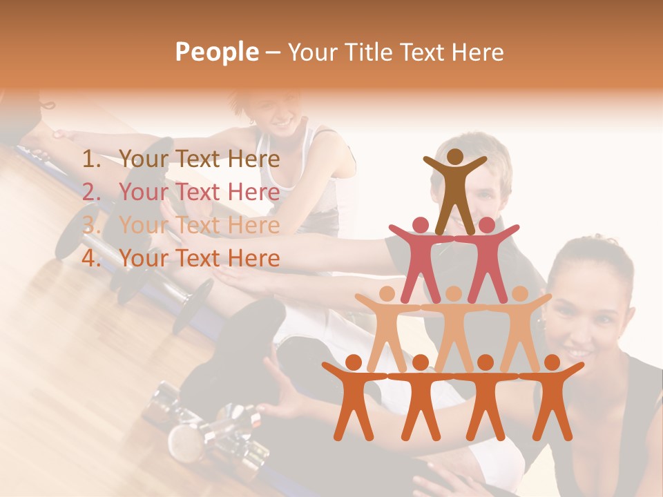 Pretty Ball Healthy PowerPoint Template