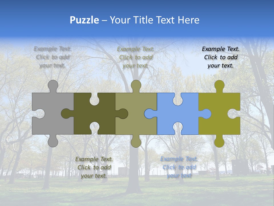 Humorous Unity Uncertainty PowerPoint Template