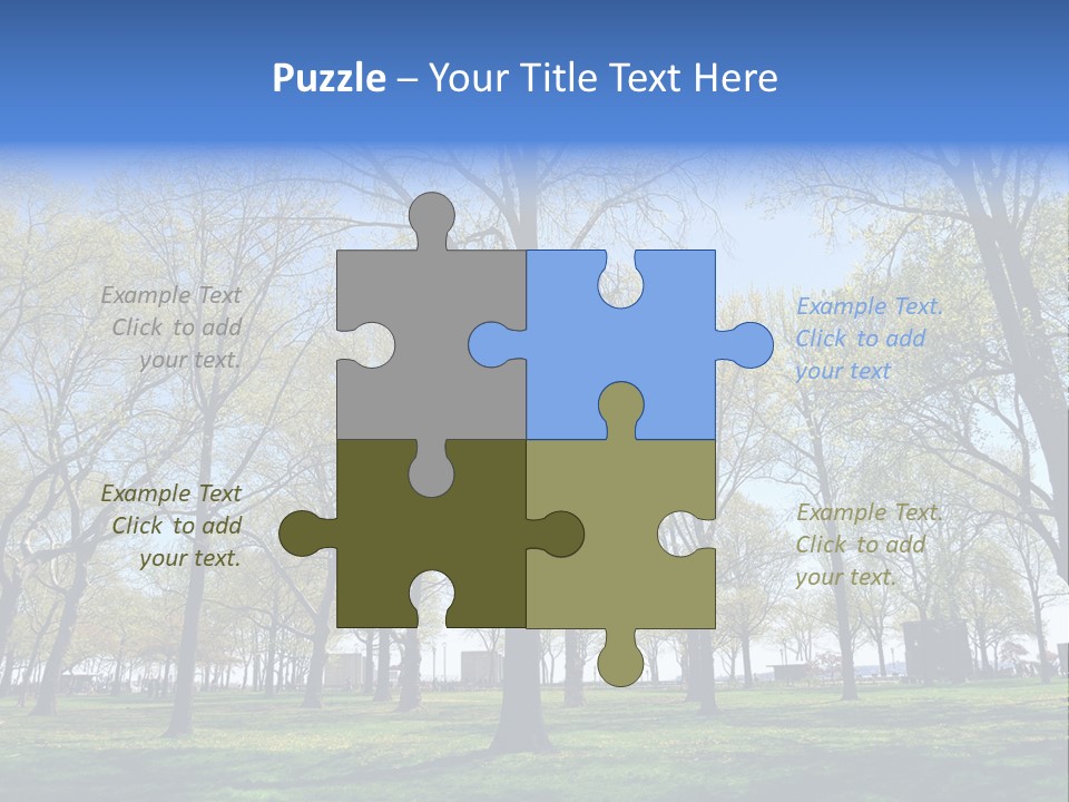 Humorous Unity Uncertainty PowerPoint Template