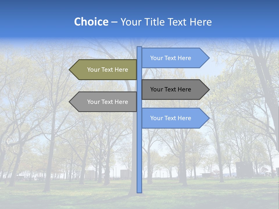 Humorous Unity Uncertainty PowerPoint Template