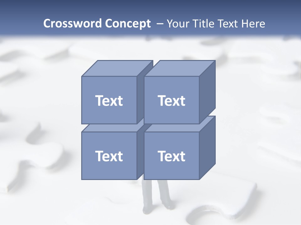 Humorous Unity Uncertainty PowerPoint Template