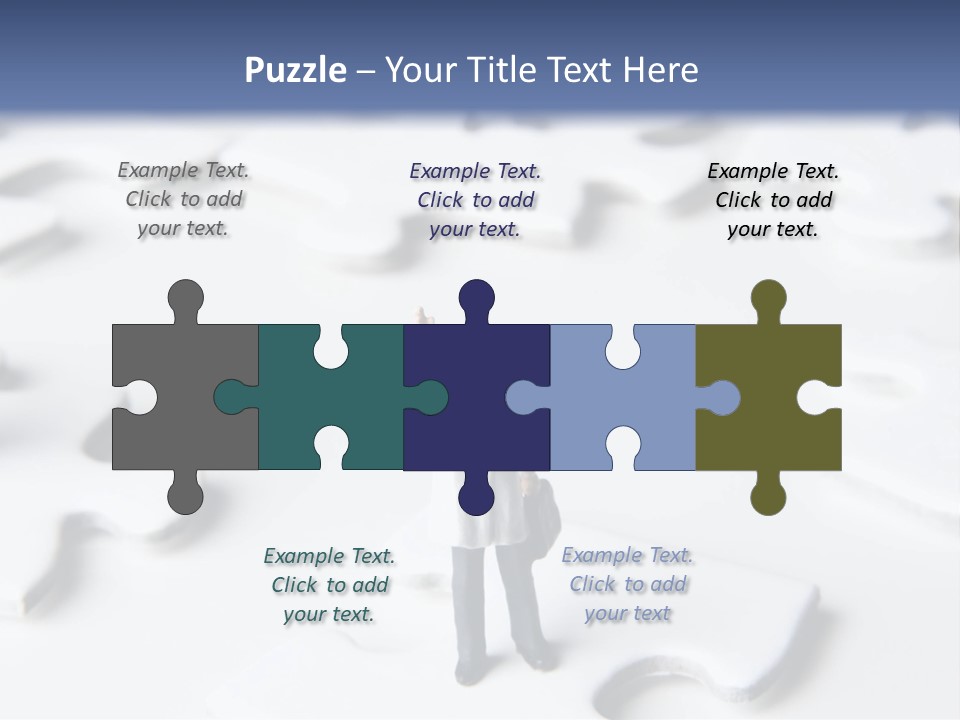 Humorous Unity Uncertainty PowerPoint Template