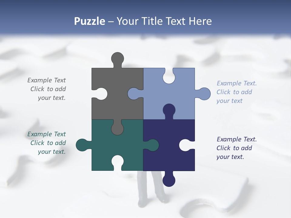 Humorous Unity Uncertainty PowerPoint Template