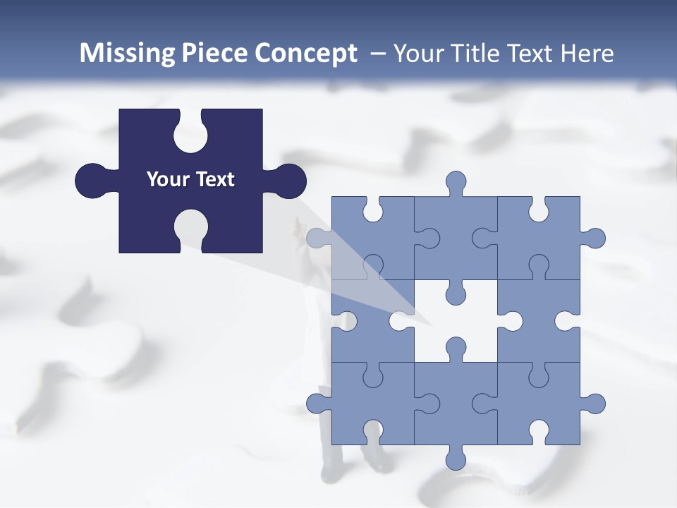 Humorous Unity Uncertainty PowerPoint Template