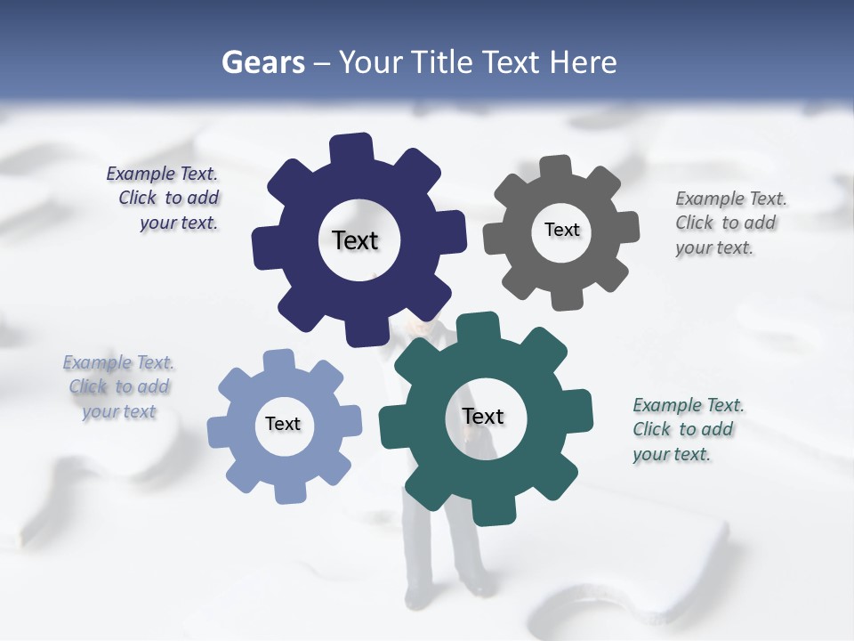 Humorous Unity Uncertainty PowerPoint Template