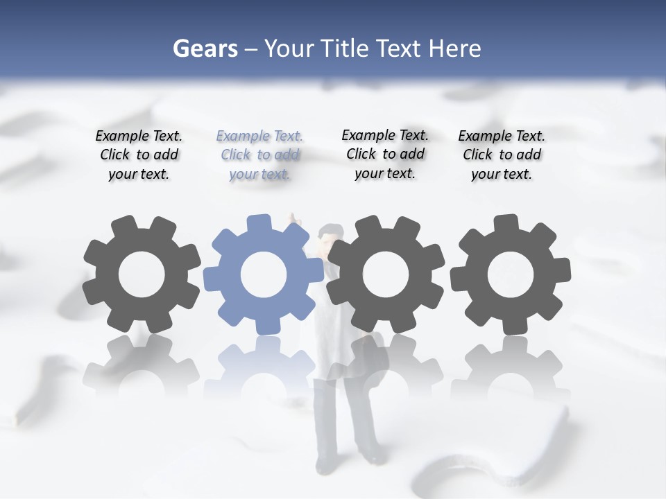 Humorous Unity Uncertainty PowerPoint Template