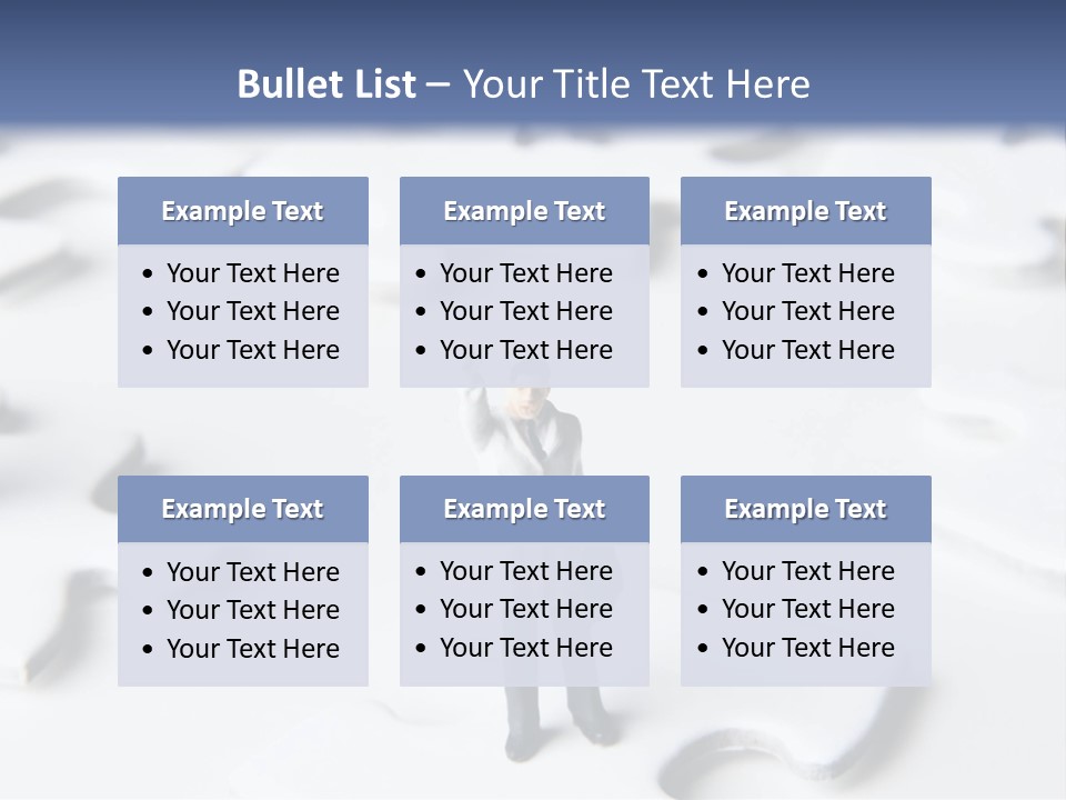 Humorous Unity Uncertainty PowerPoint Template