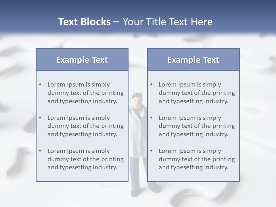 Humorous Unity Uncertainty PowerPoint Template