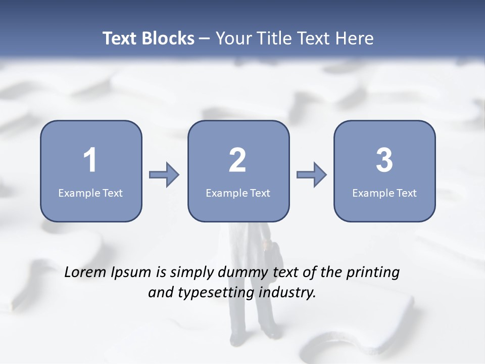 Humorous Unity Uncertainty PowerPoint Template