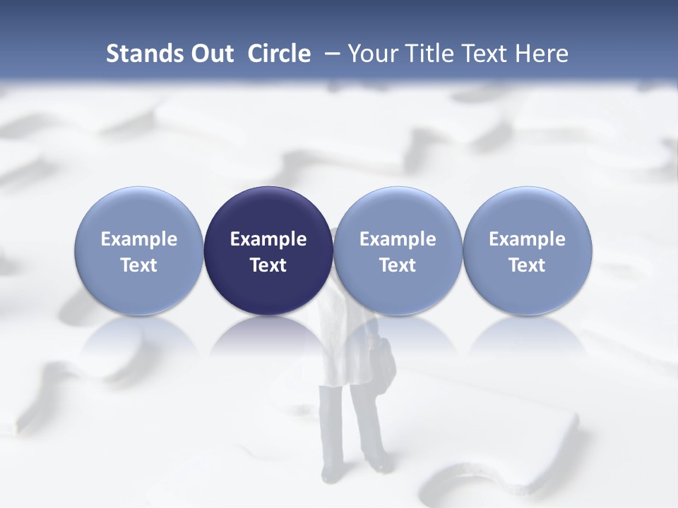 Humorous Unity Uncertainty PowerPoint Template