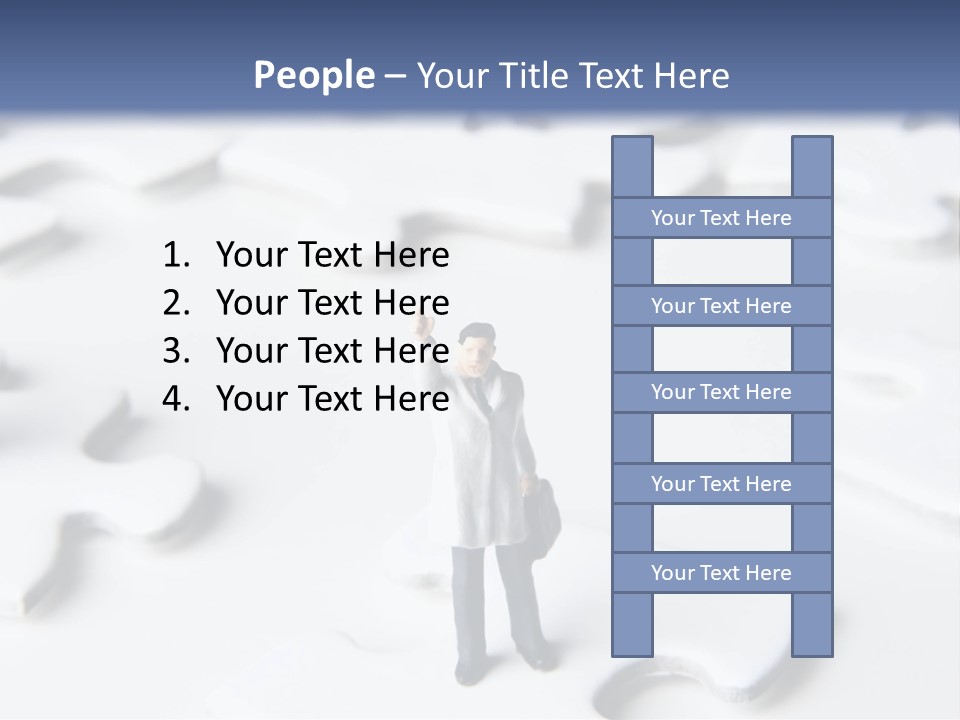 Humorous Unity Uncertainty PowerPoint Template