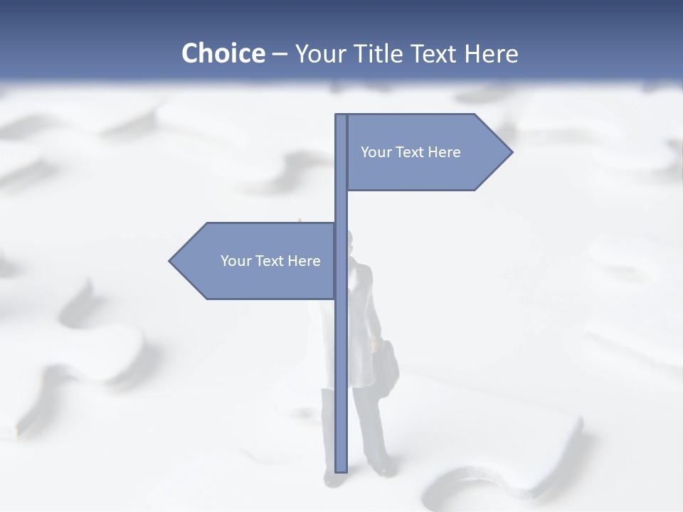 Humorous Unity Uncertainty PowerPoint Template