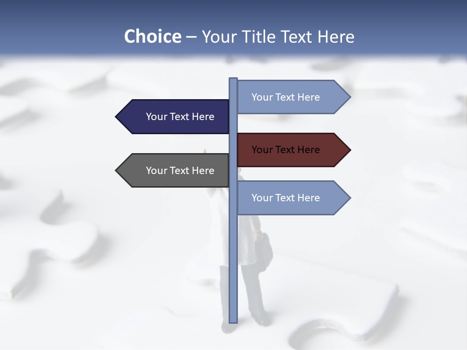 Humorous Unity Uncertainty PowerPoint Template