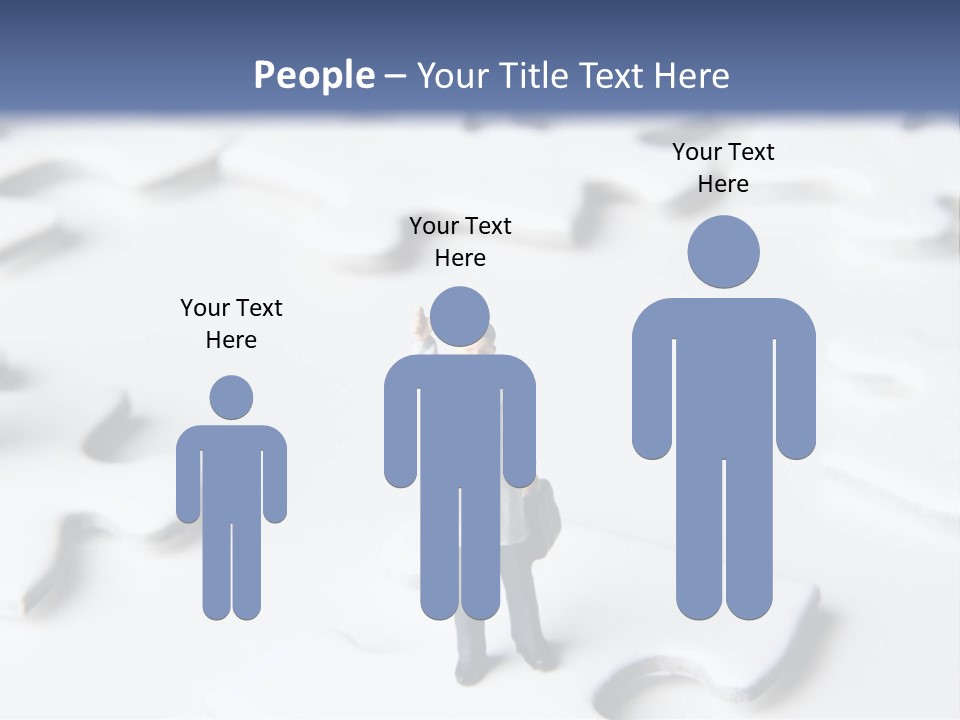 Humorous Unity Uncertainty PowerPoint Template