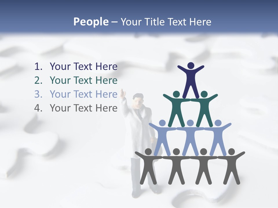 Humorous Unity Uncertainty PowerPoint Template