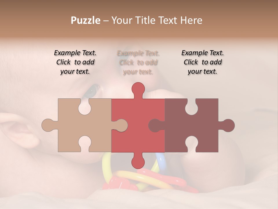 Healthcare Tranquility Smile PowerPoint Template