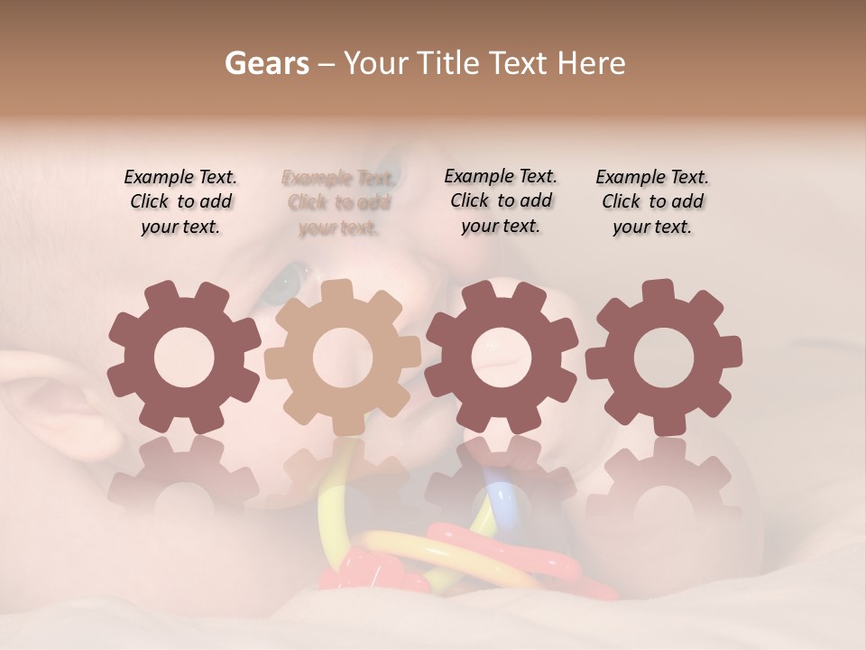 Healthcare Tranquility Smile PowerPoint Template