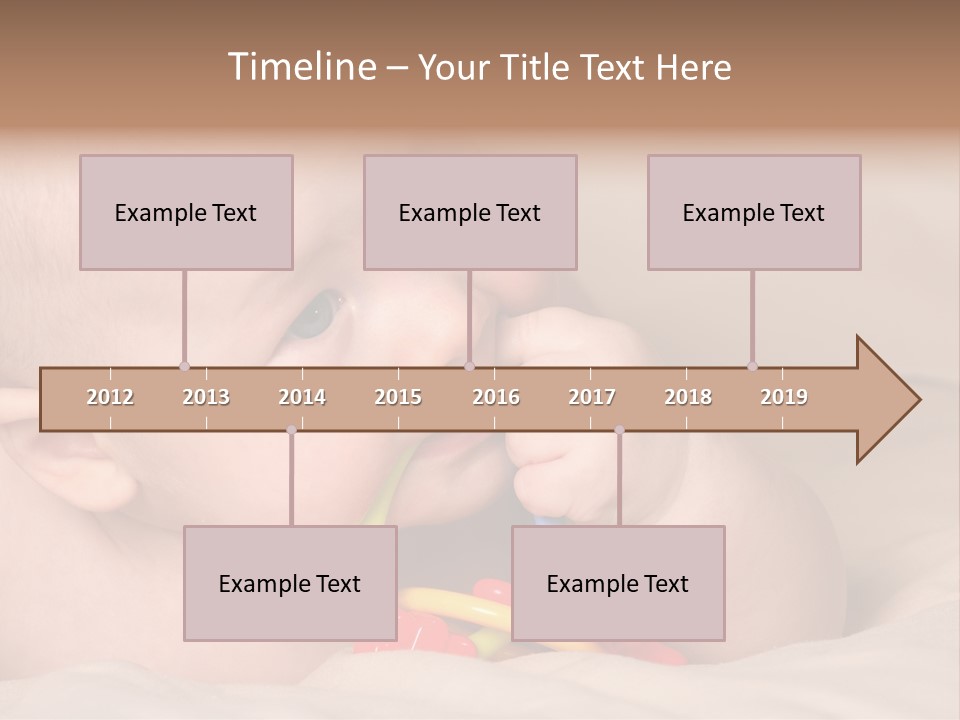 Healthcare Tranquility Smile PowerPoint Template