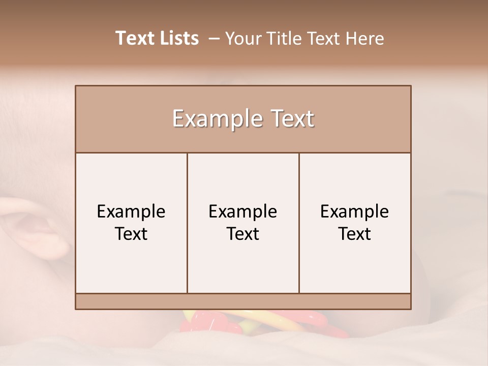 Healthcare Tranquility Smile PowerPoint Template