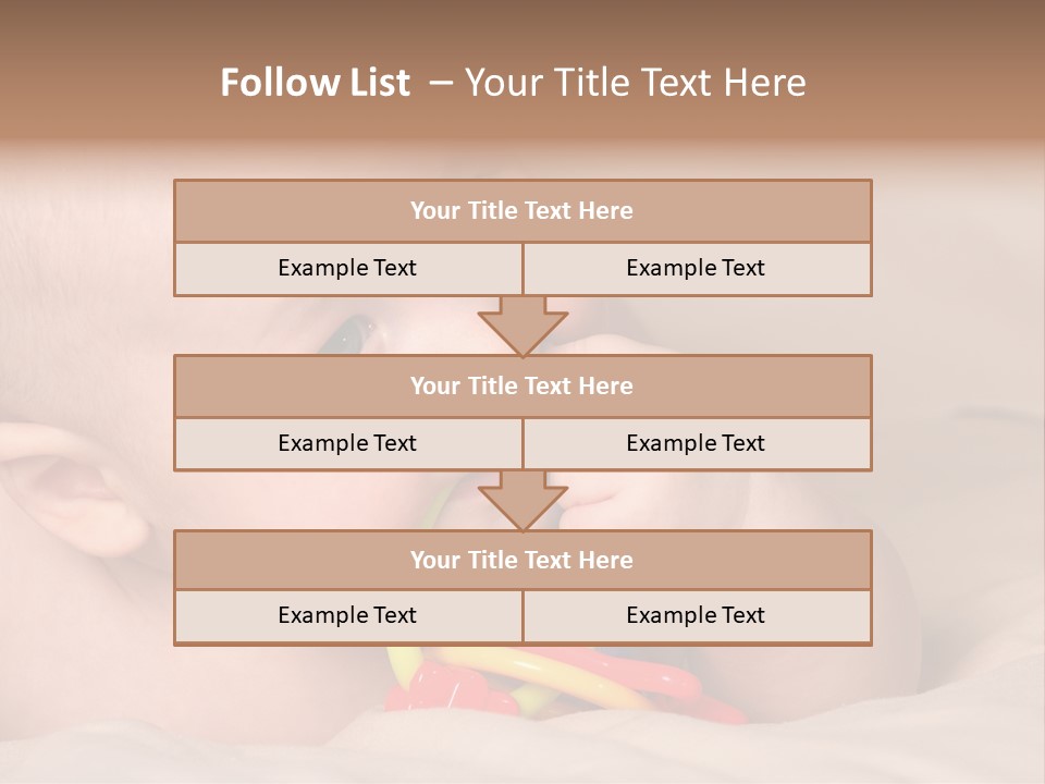 Healthcare Tranquility Smile PowerPoint Template
