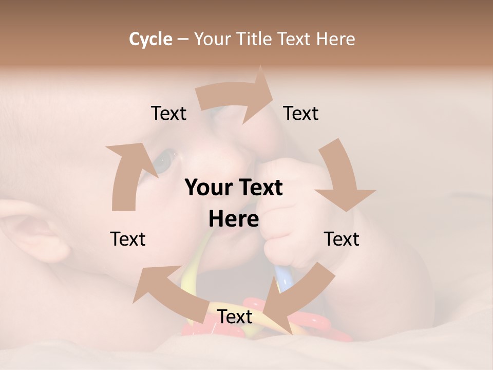 Healthcare Tranquility Smile PowerPoint Template