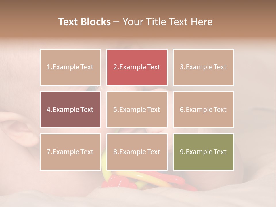 Healthcare Tranquility Smile PowerPoint Template