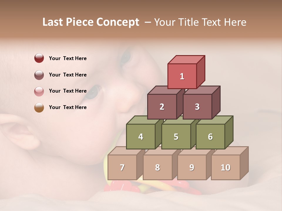 Healthcare Tranquility Smile PowerPoint Template