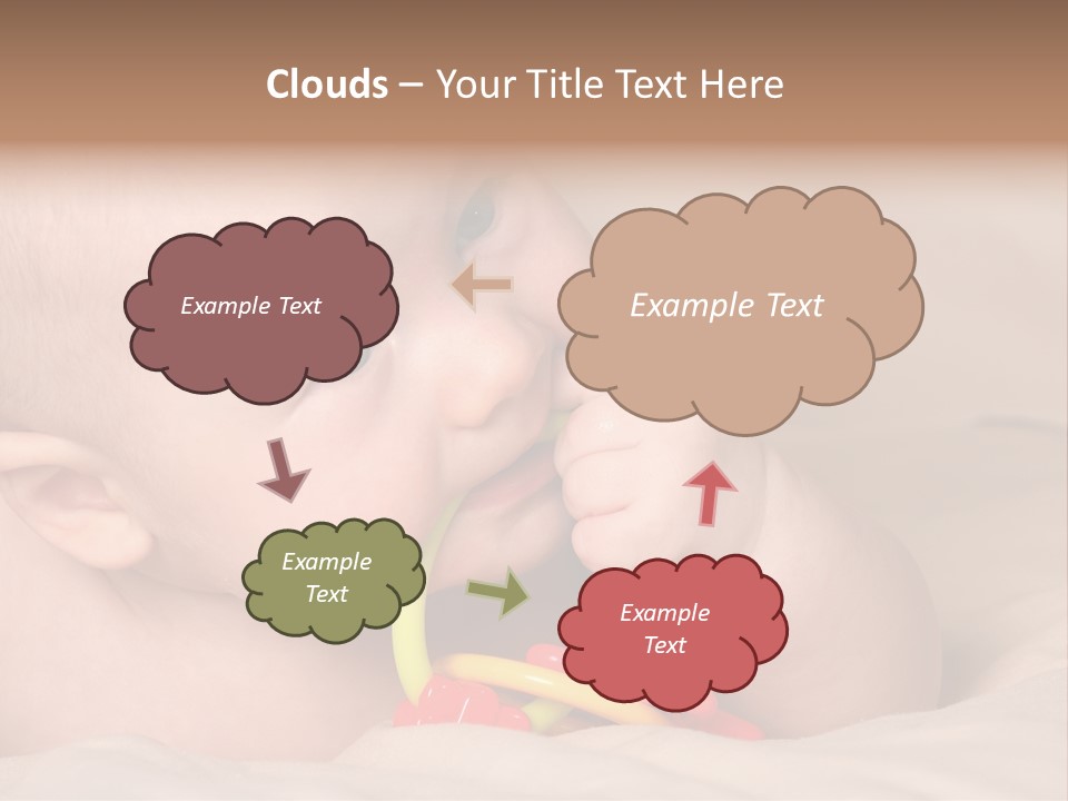 Healthcare Tranquility Smile PowerPoint Template