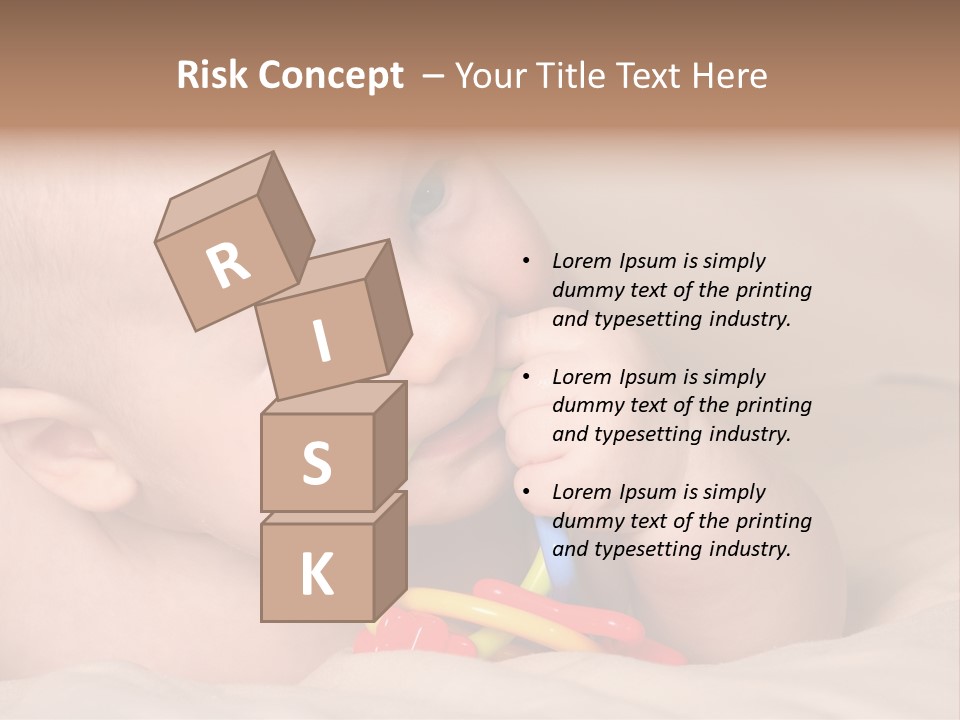Healthcare Tranquility Smile PowerPoint Template