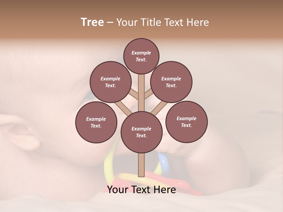 Healthcare Tranquility Smile PowerPoint Template