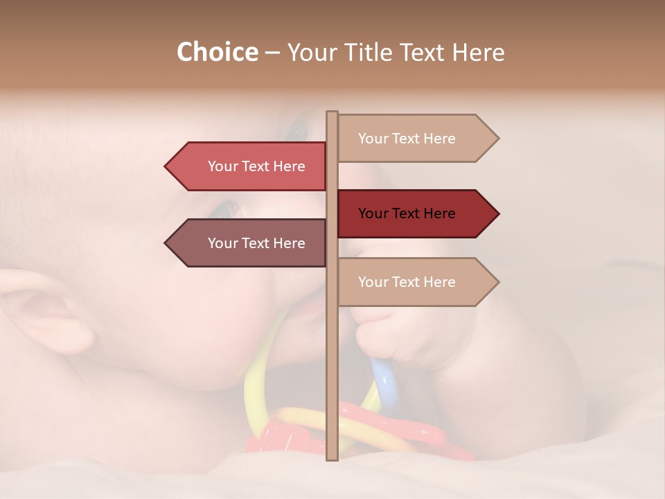 Healthcare Tranquility Smile PowerPoint Template