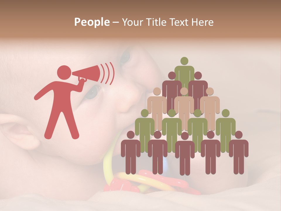 Healthcare Tranquility Smile PowerPoint Template