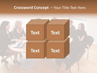 Dormer Clerical Worker PowerPoint Template