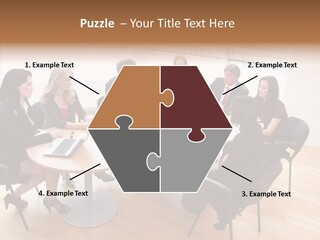 Dormer Clerical Worker PowerPoint Template