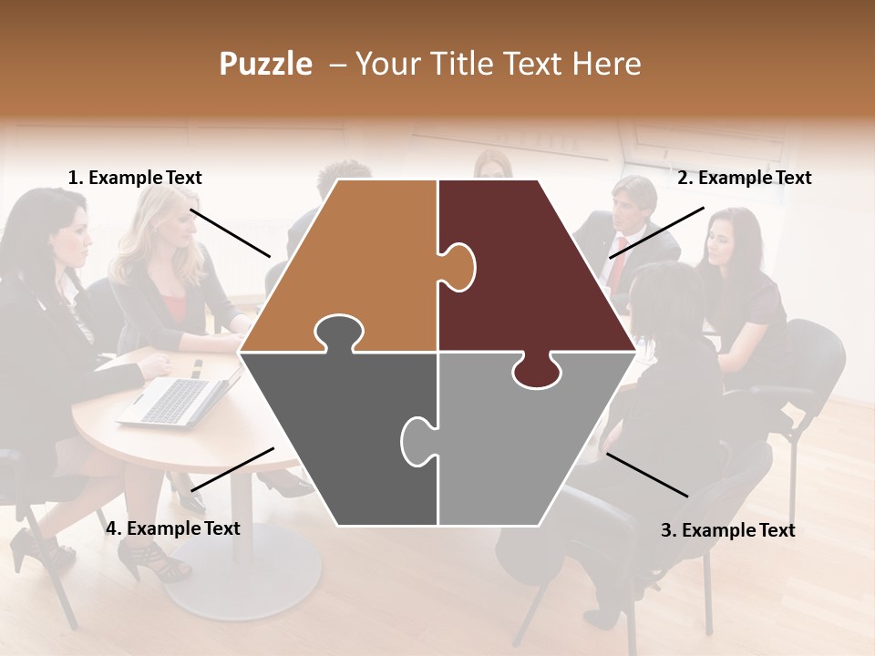 Dormer Clerical Worker PowerPoint Template