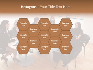 Dormer Clerical Worker PowerPoint Template