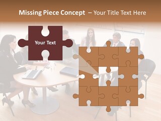 Dormer Clerical Worker PowerPoint Template